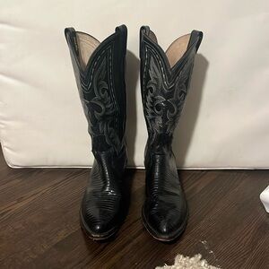 Dan Post Black cowboy Boots